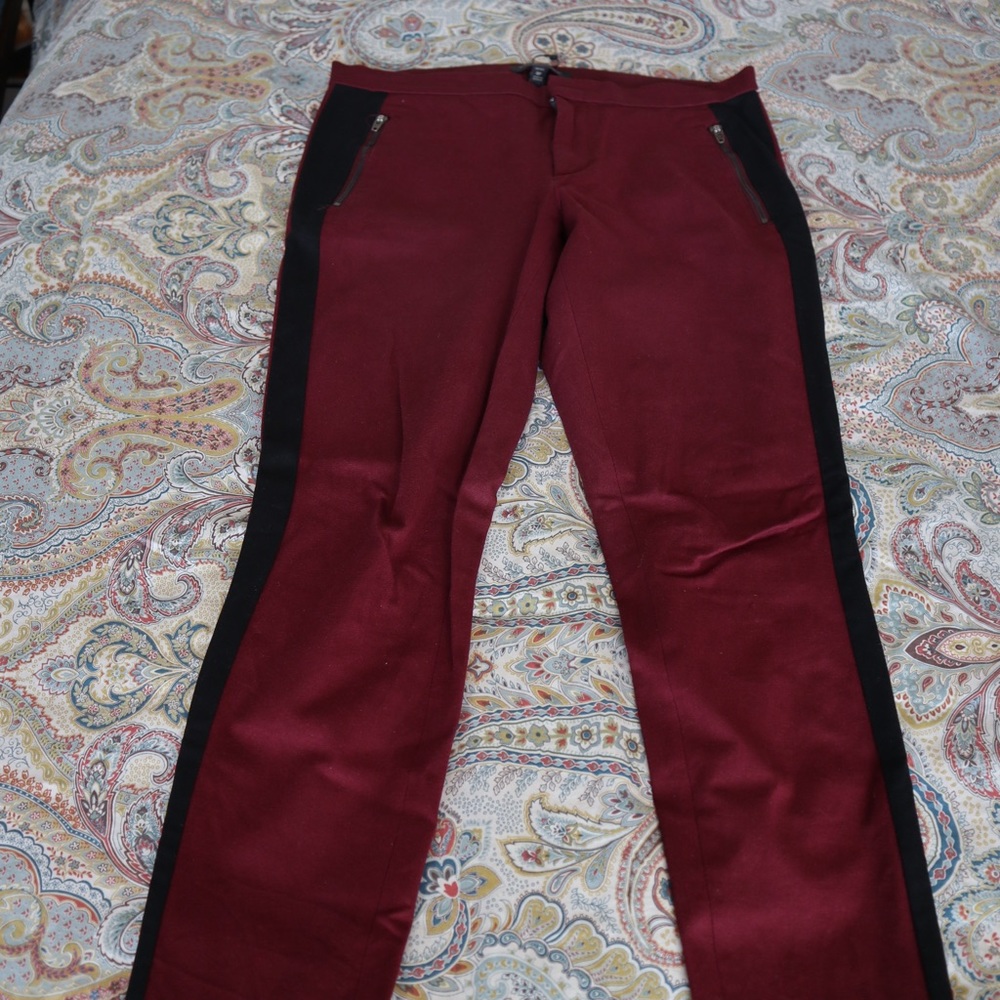 BANANA REPUBLIC Maroon Sloan Pants